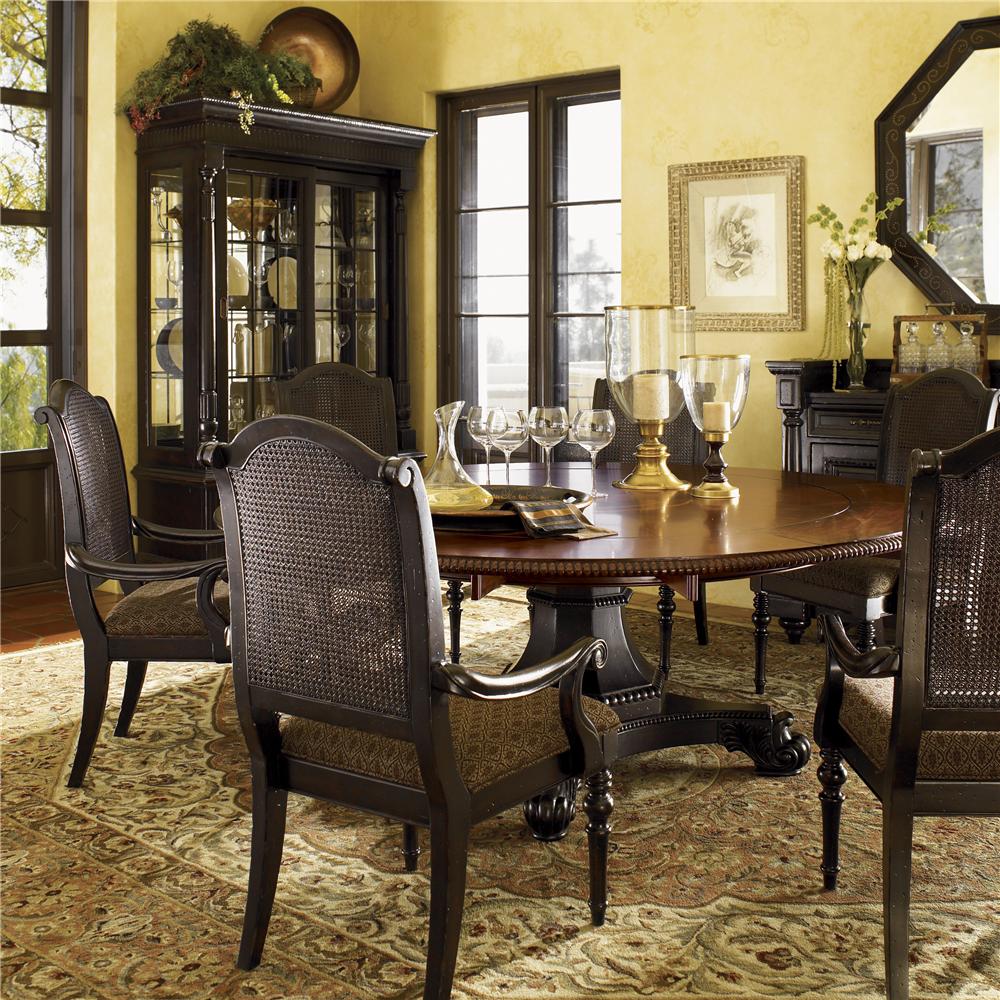 Wing chair hotsell dining table